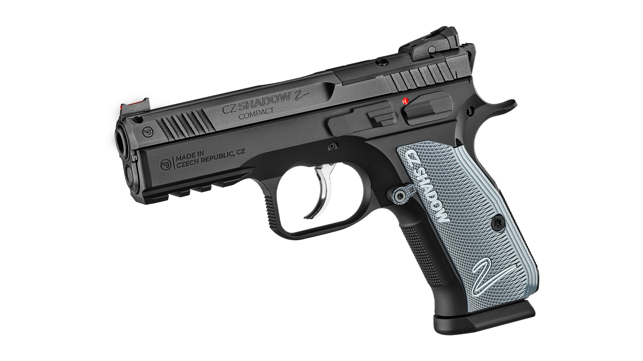 CZ Shadow 2 Compact Black / Grey 9mm 4" Barrel 15-Rounds Optics Ready - Image 2