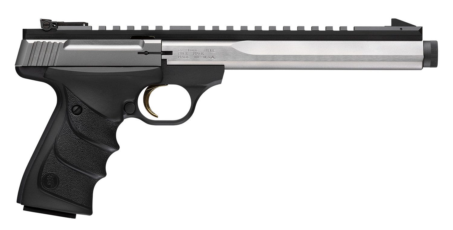 Browning Buck Mark Contour SR Stainless .22 LR 7.6" Barrel 10-Rounds