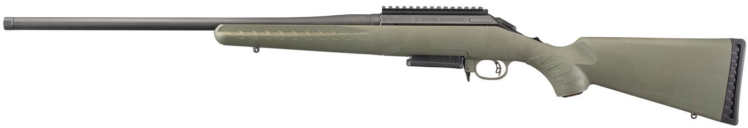 Ruger American Predator Moss Green .223 Rem 22" Barrel 10-Rounds AR Magazine - Image 2