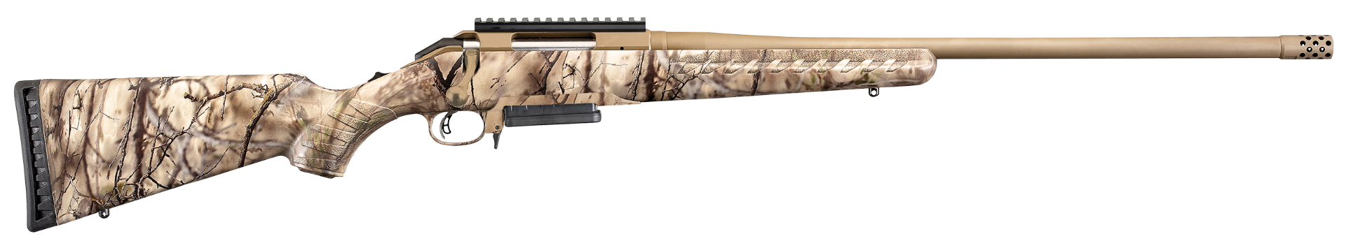 Ruger American Rifle Cerakote Bronze .243 Win 22" Barrel 3-Rounds