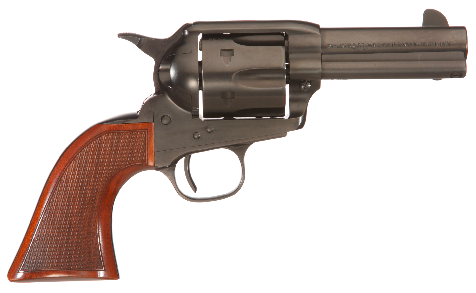 Taylors and Co Runnin Iron Black Rock .45 LC 3.5" Barrel 6-Rounds