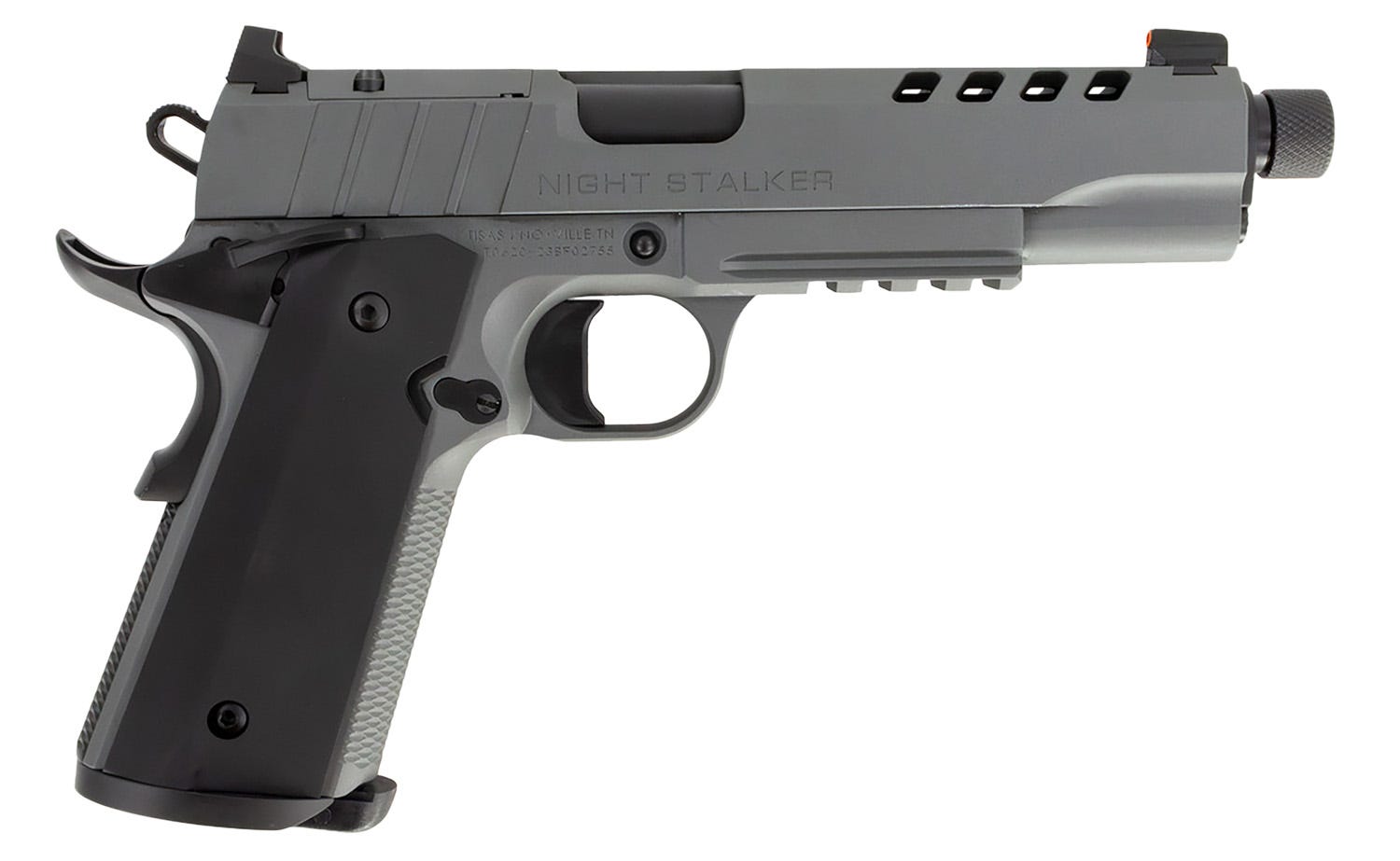 Tisas Night Stalker SF Gray 9mm 5" Barrel 8-Rounds