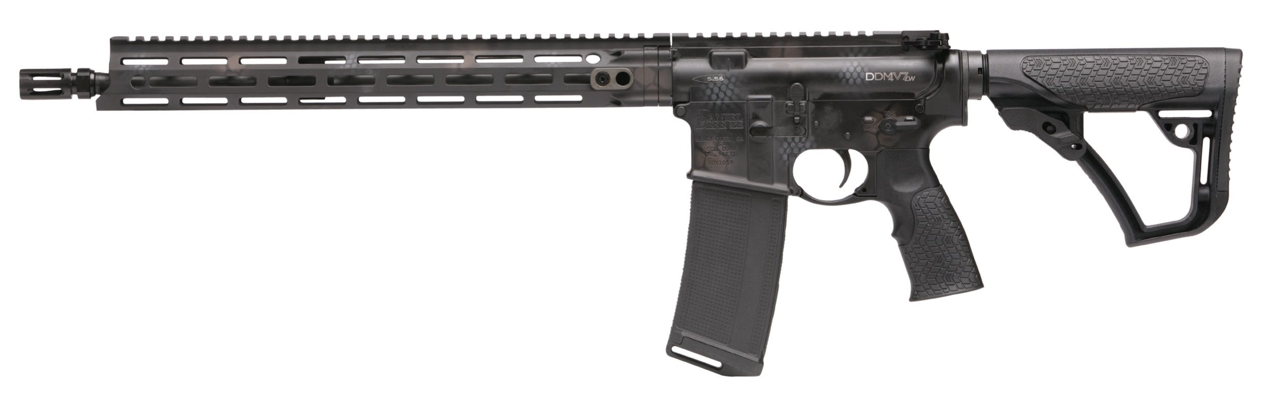 Daniel Defense DDM4 V7 LW Rattle Can Cerakote 5.56 / .223 Rem 16" Barrel 32-Rounds