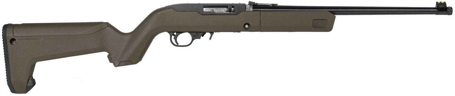 Ruger 10/22 Takedown Magpul Backpacker OD Green / Black .22 LR 16.5-inch Barrel 10 Rounds