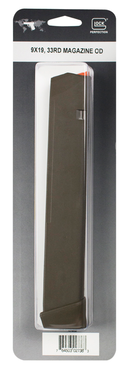 Glock 17/34 Magazine OD Green 9mm 33-Rounds - Image 3