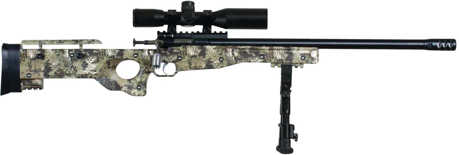 Crickett CPR Kryptek Camo .22 LR 16.13" Barrel 1-Rounds Complete Package