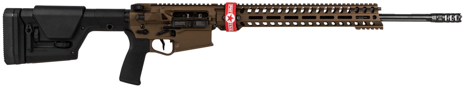 POF Revolution Gen 4 Burnt Bronze 6.5 Creedmoor 20" Barrel 20-Rounds Optics Ready