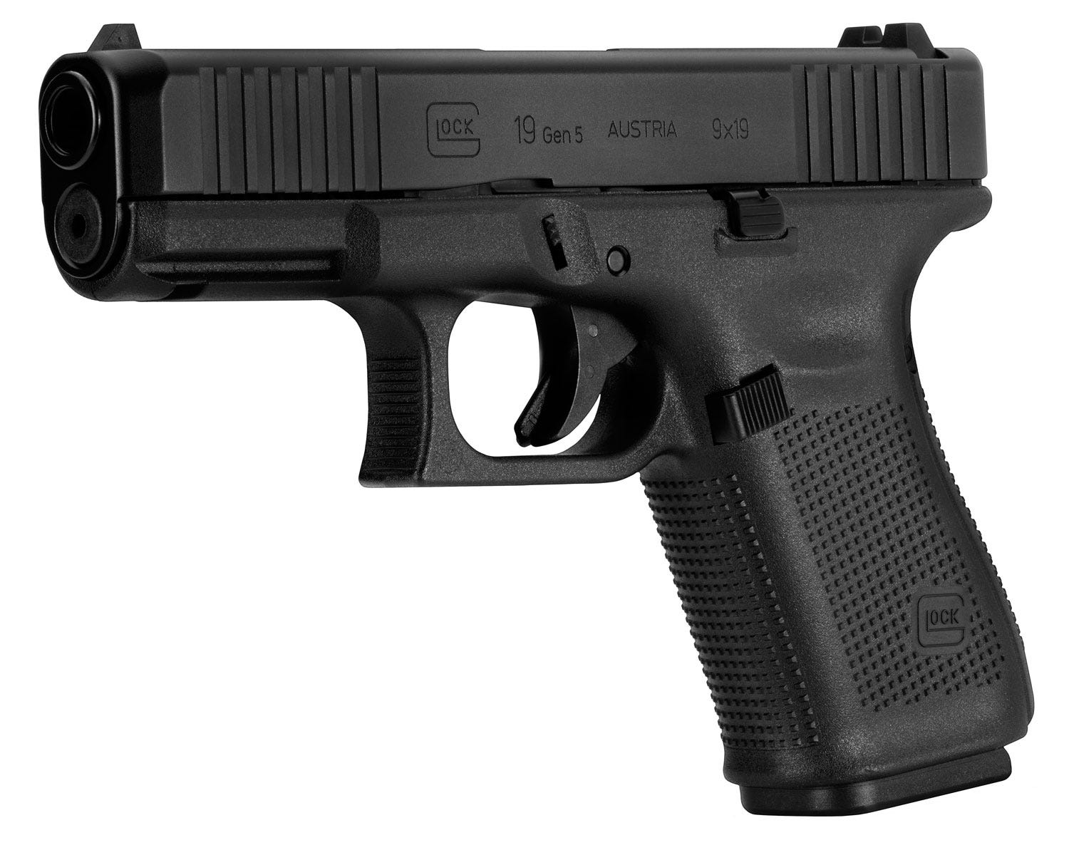Glock 19 Gen 5 Compact 9mm 4.02" Barrel 15-Rounds 3 Mags Accessory Rail - Image 3