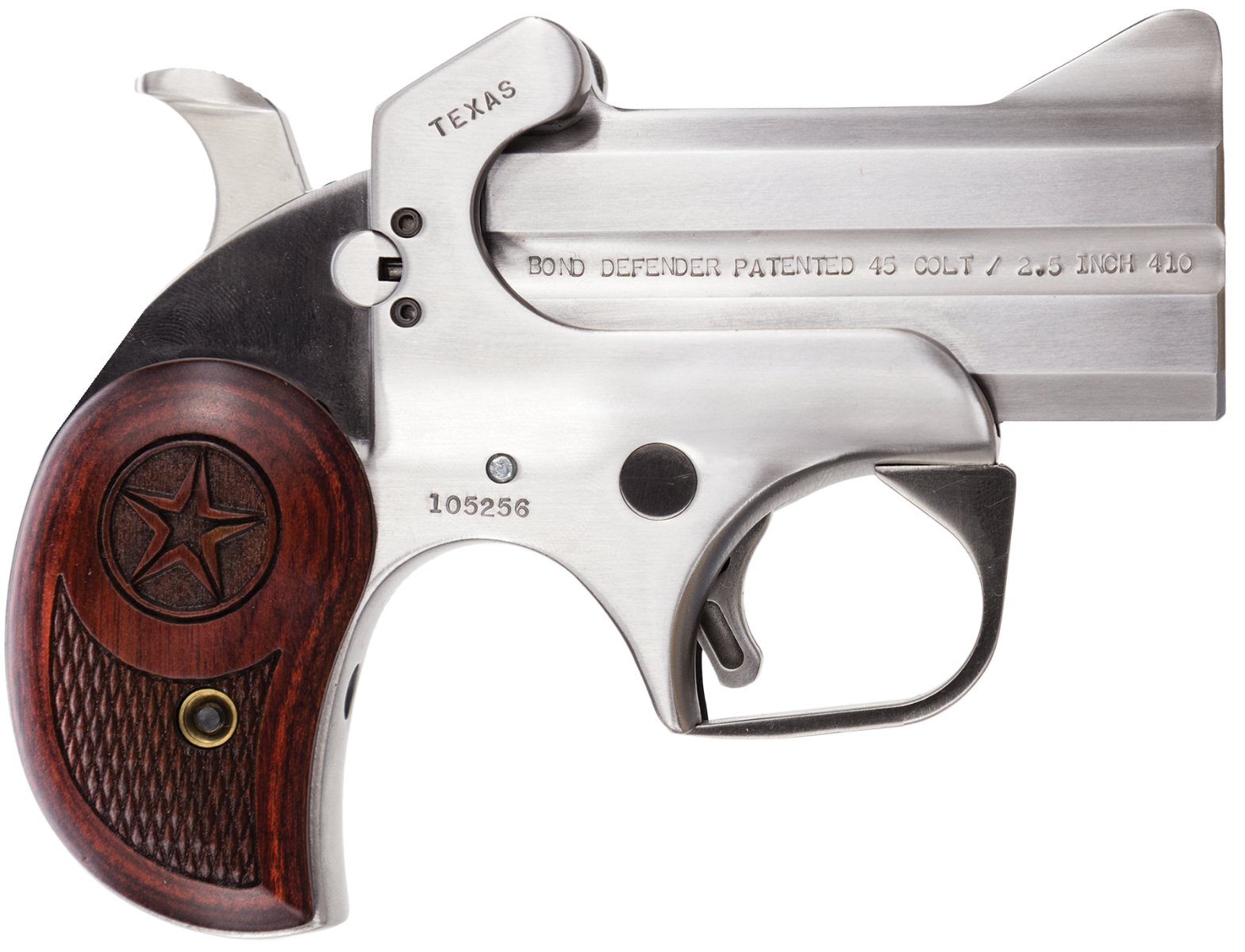 Bond Arms Texas Defender .45LC/.410 3" Barrel 3" Chamber 2-Rounds