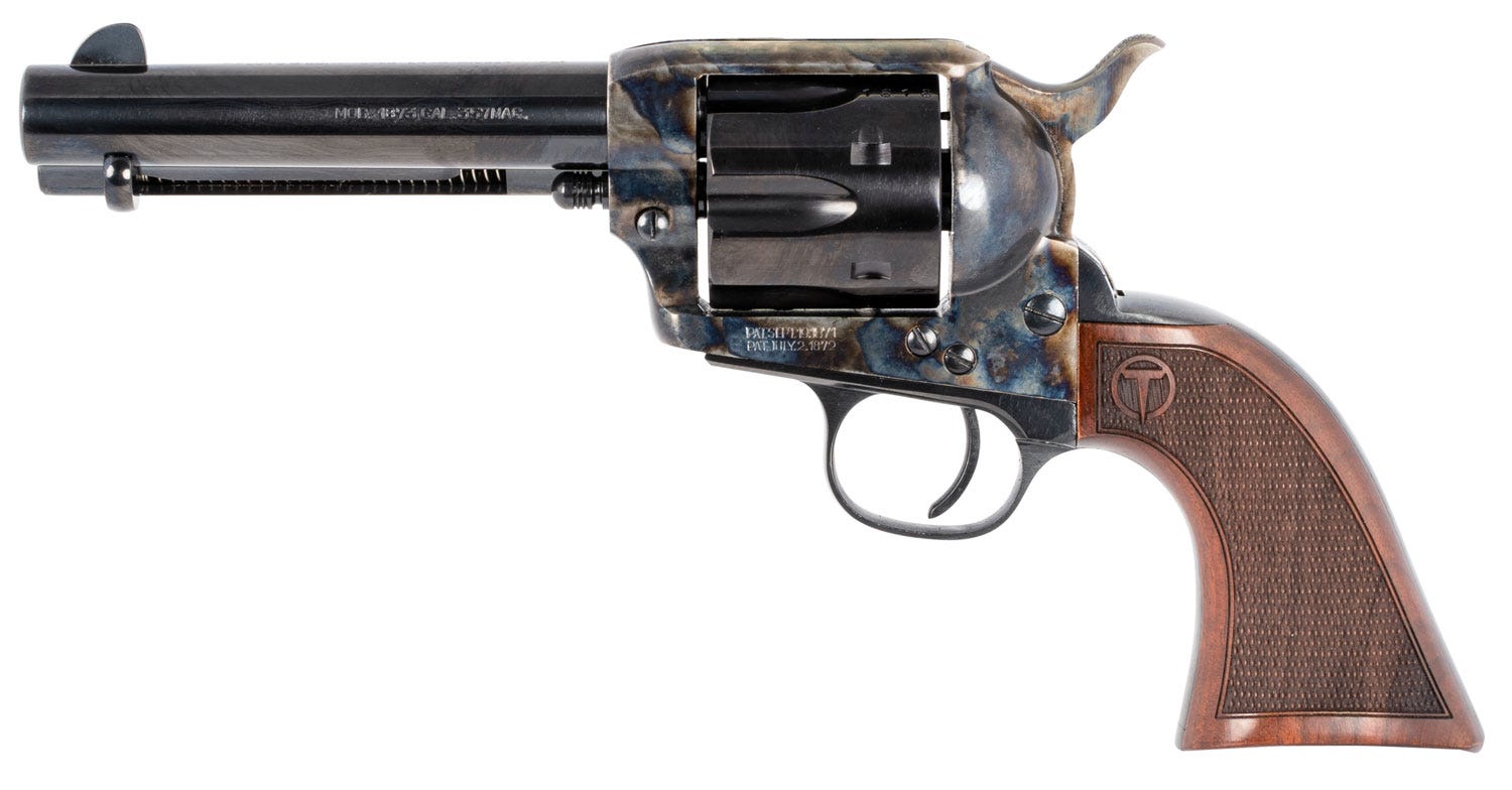 Taylors and Co Smoke Wagon Walnut .357 Mag 4.75" Barrel 6-Rounds - Image 2