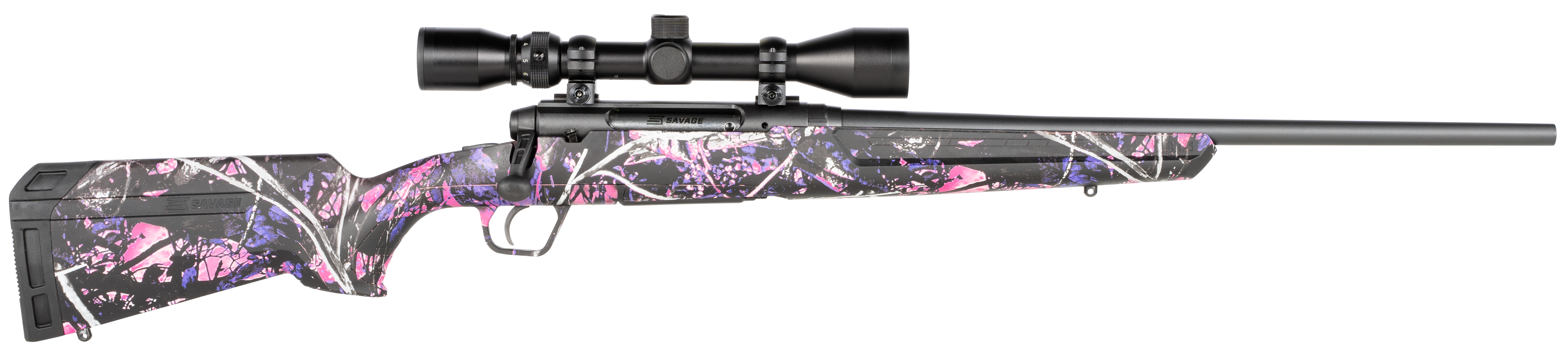 Savage Axis XP Compact Muddy Girl 6.5 Creedmoor 20" Barrel 4-Rounds