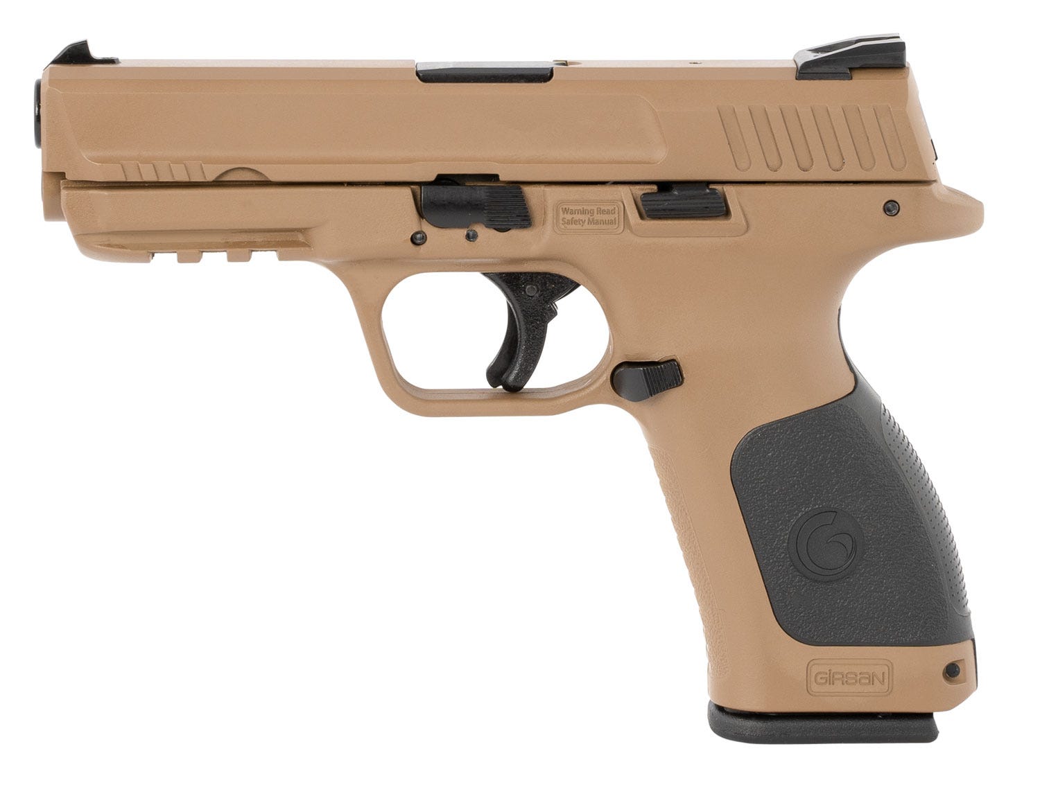 EAA Corp Girsan MC28SA Flat Dark Earth 9mm 4.25" Barrel 15-Rounds - Image 2