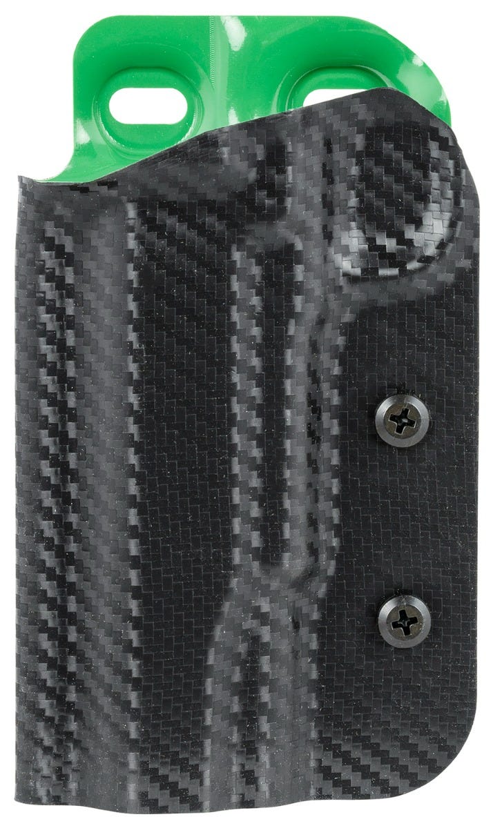 Uncle Mikes Range/Competition Left Hand OWB Holster for Colt 1911 5" Black / Green