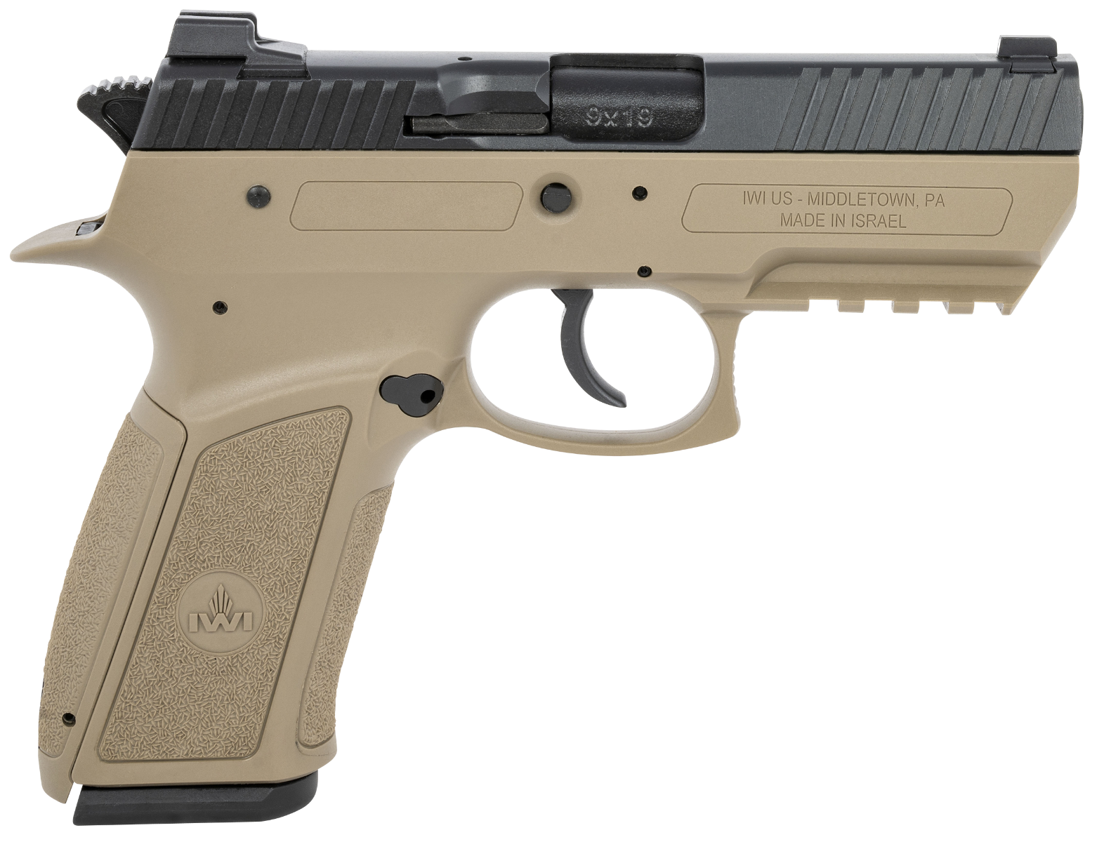 IWI Jericho 941 Enhanced Flat Dark Earth 9mm 3.8" Barrel 17-Rounds