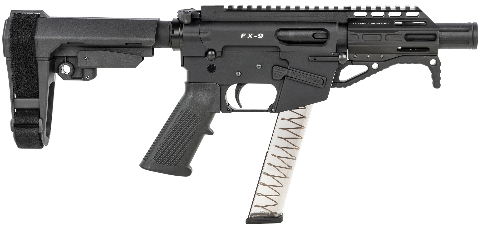 Freedom Ordnance FX-9 Pistol 9mm 4" Barrel 31-Rounds