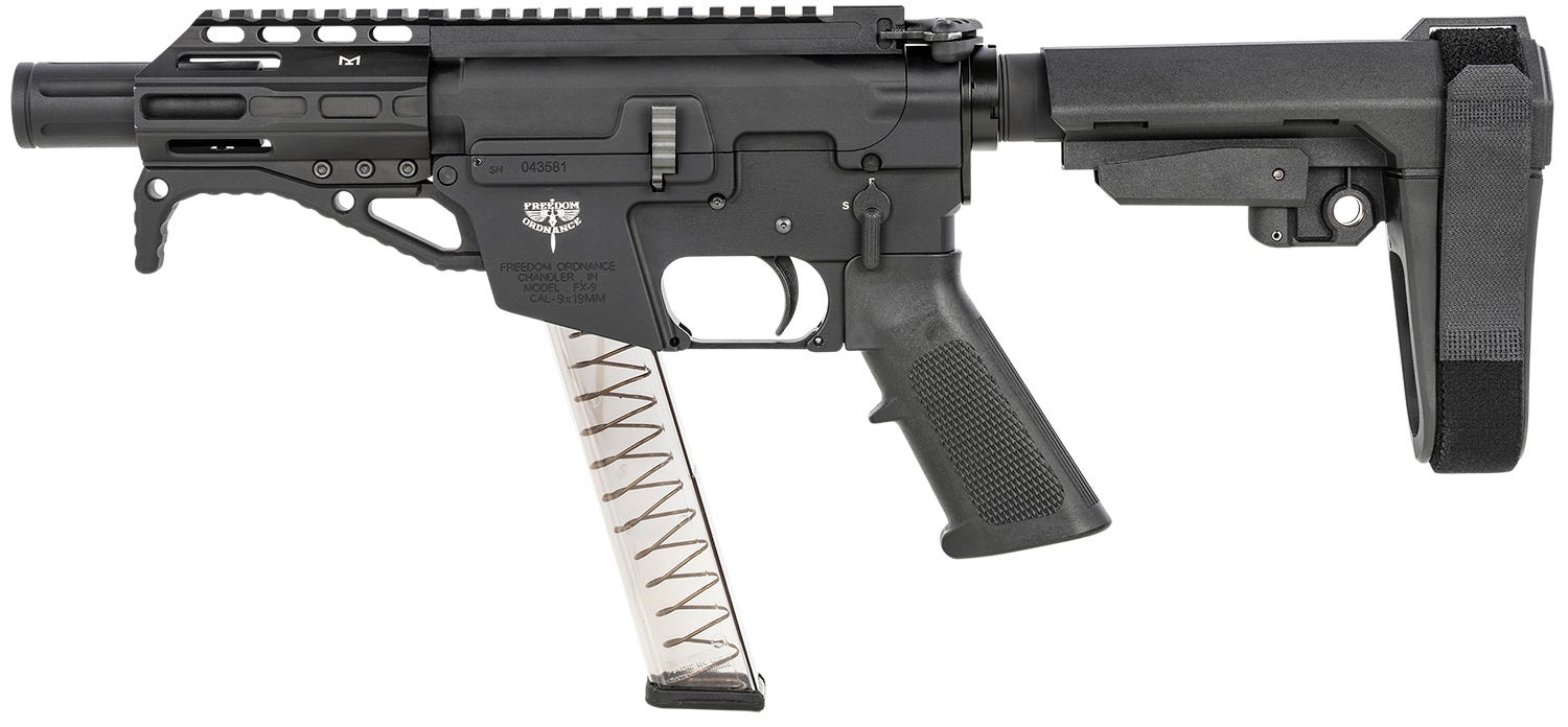 Freedom Ordnance FX-9 Pistol 9mm 4" Barrel 31-Rounds - Image 2