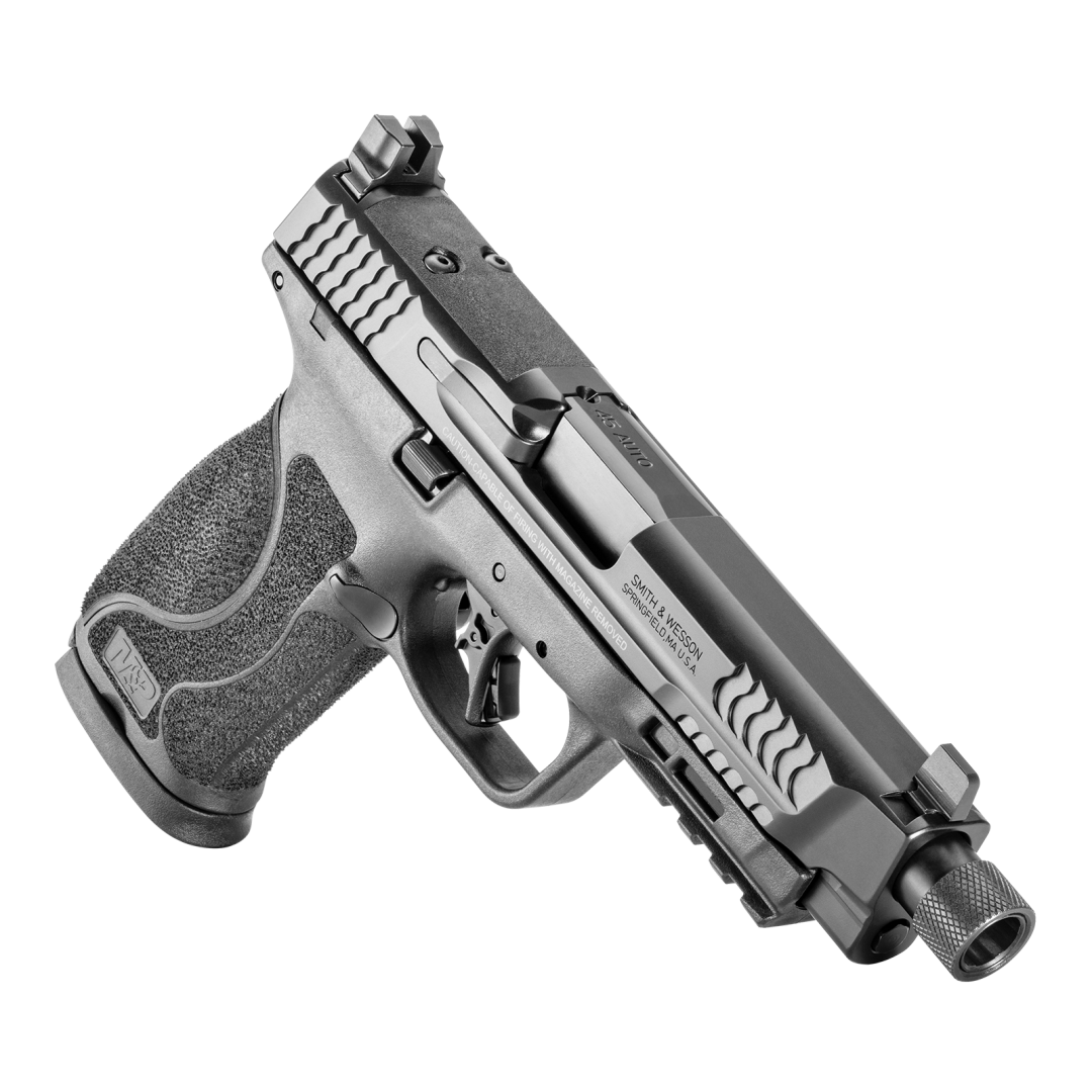 Smith and Wesson M&P45 M2.0 Threaded 5.1" Barrel Optics Ready .45 ACP 10-Rounds - Image 4