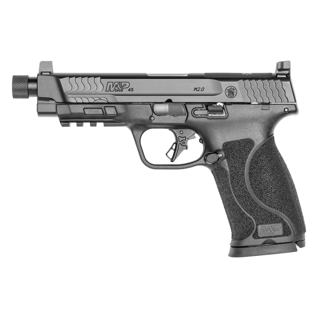 Smith and Wesson M&P45 M2.0 Threaded 5.1" Barrel Optics Ready .45 ACP 10-Rounds - Image 3