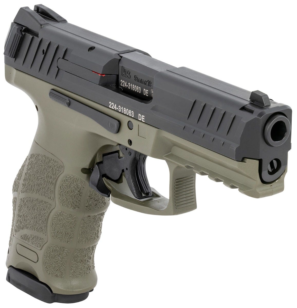 Heckler and Koch VP9 Green 9mm 4.09" Barrel 17-Rounds 2 Magazines - Image 3