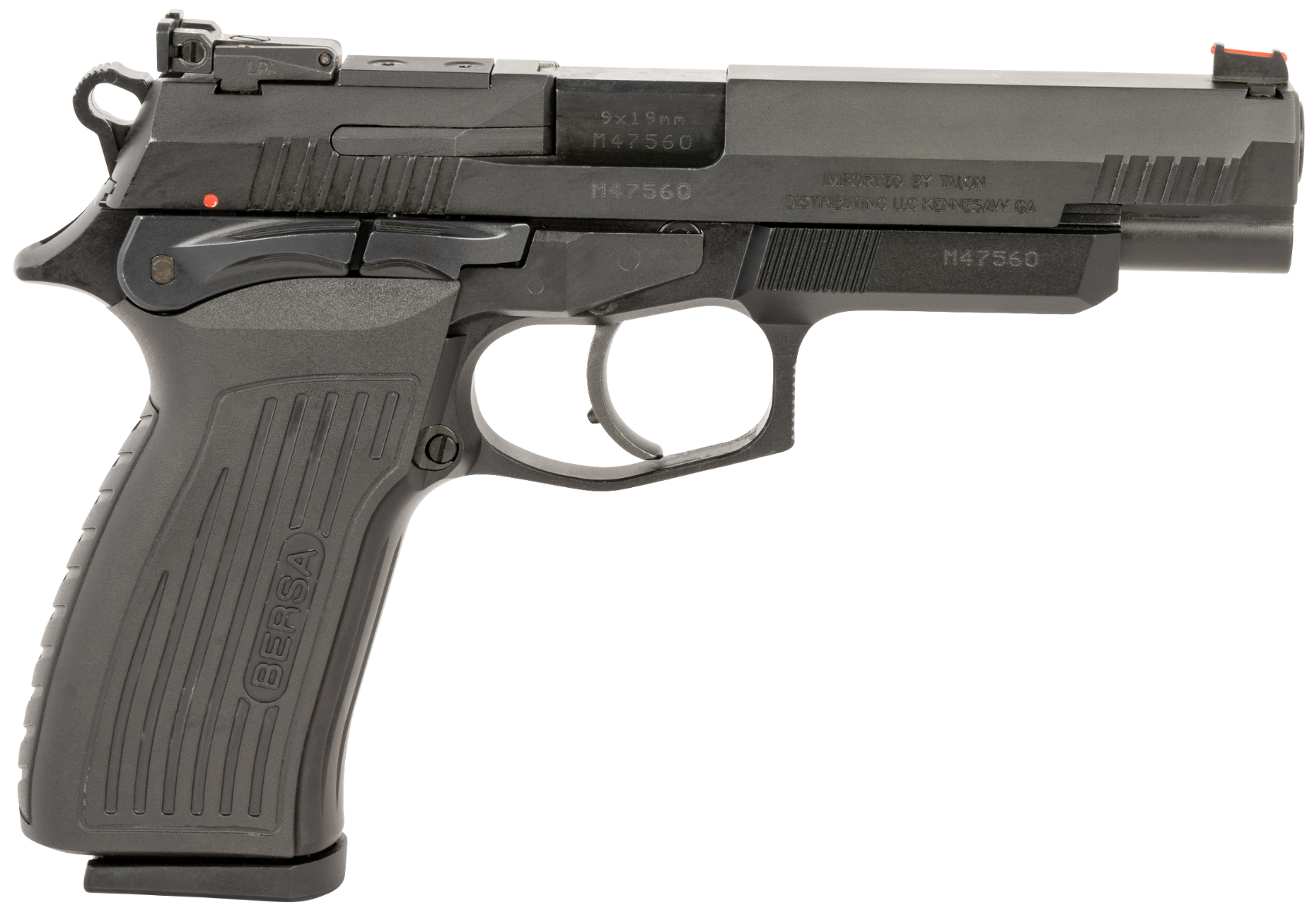 Bersa TPR9XT 9mm 5" Barrel 17 Rounds TPR XT MATTE
