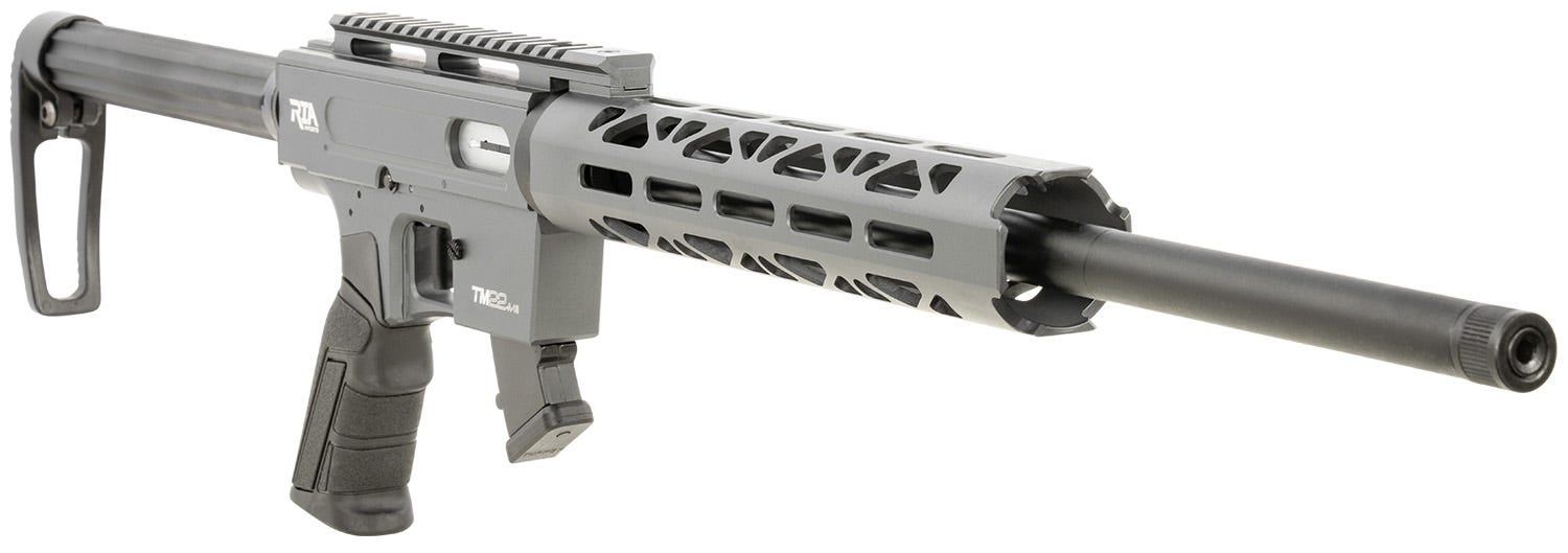 Rock Island TM22 Sniper Grey .22 LR 18" Barrel 10-Rounds - Image 3