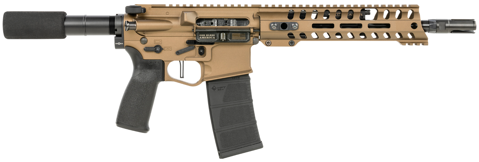 POF Renegade Plus Pistol 10.5" Barrel .300 AAC Blackout 30 Rounds BRNZ