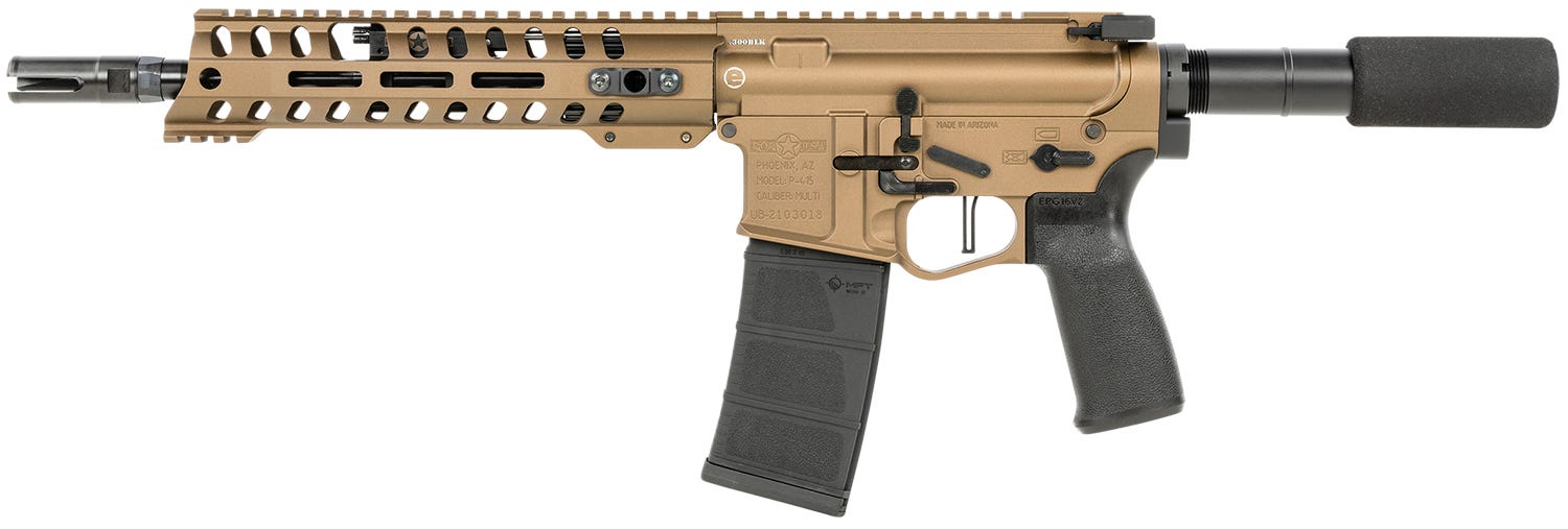 POF Renegade Plus Pistol 10.5" Barrel .300 AAC Blackout 30 Rounds BRNZ - Image 2