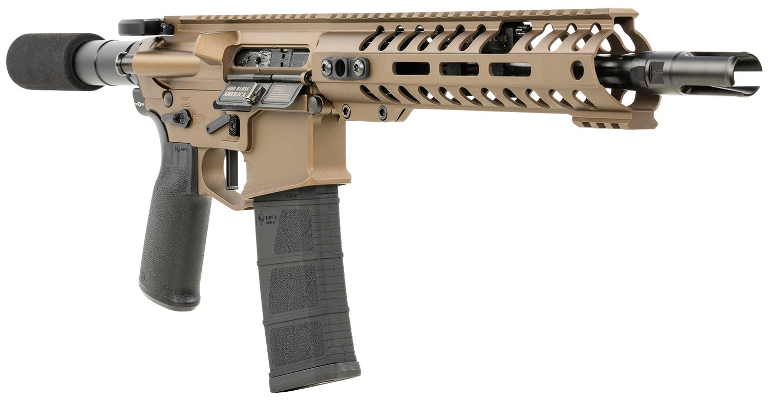 POF Renegade Plus Pistol 10.5" Barrel .300 AAC Blackout 30 Rounds BRNZ - Image 3