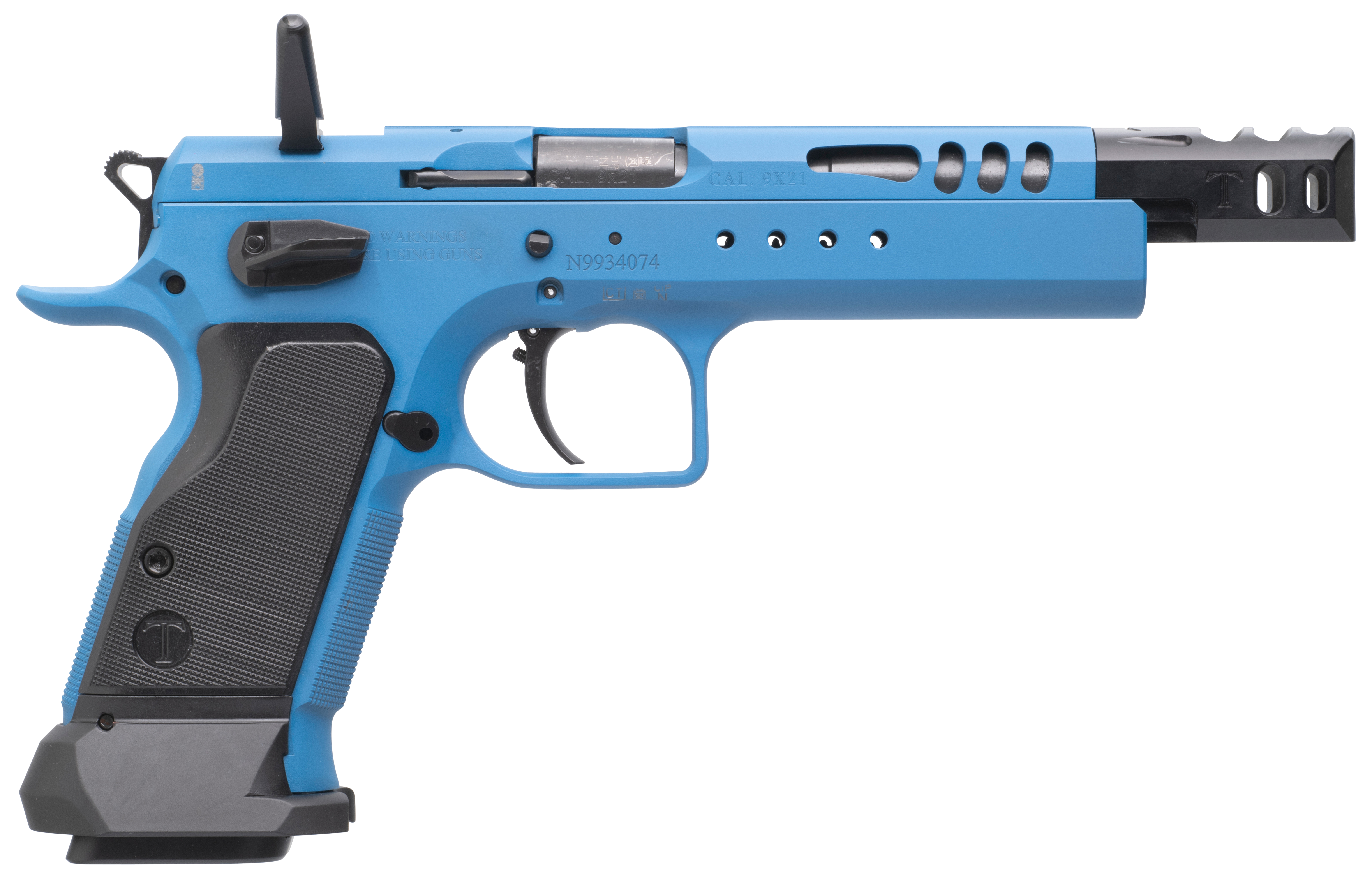 IFG Domina Blue 9mm 5.2" Barrel 19-Rounds - Image 2