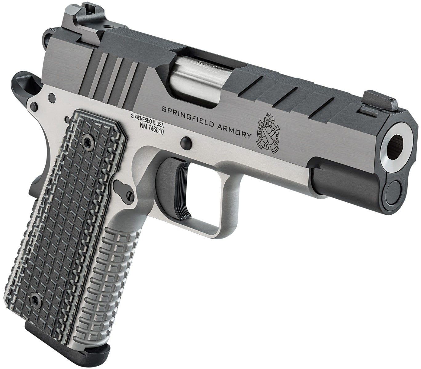 Springfield 1911 Emissary Black/Stainless 9mm 4.25" Barrel 9 Rounds - Image 3