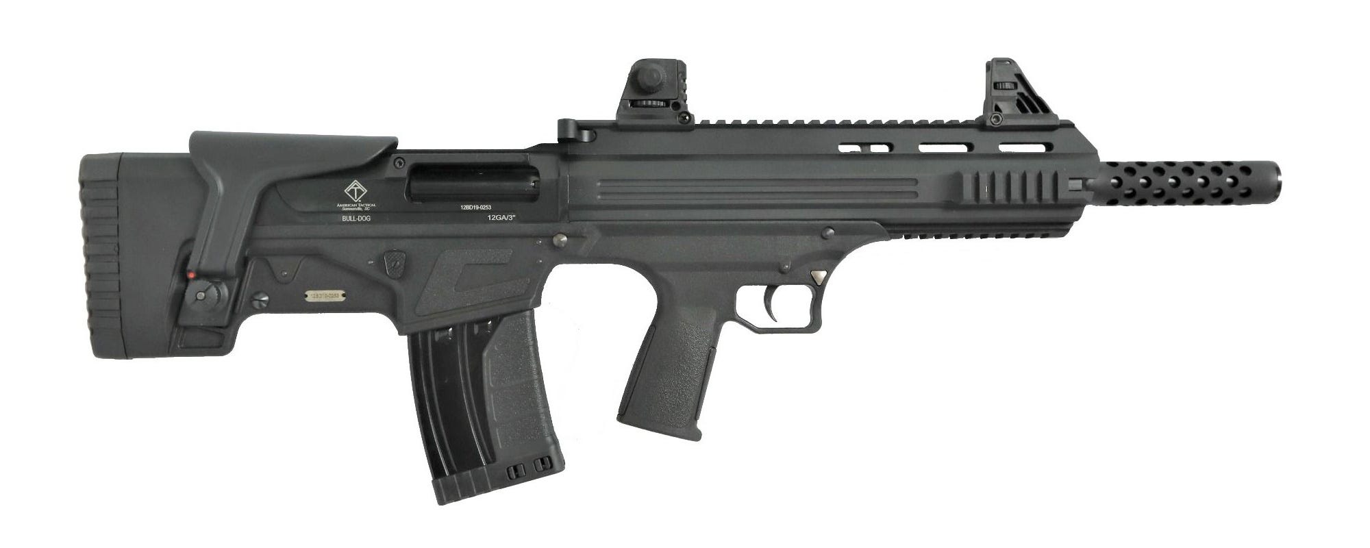 American Tactical Bulldog 12 Gauge Shotgun 18.5" Barrel 5-Rounds 3" Chamber - Image 2