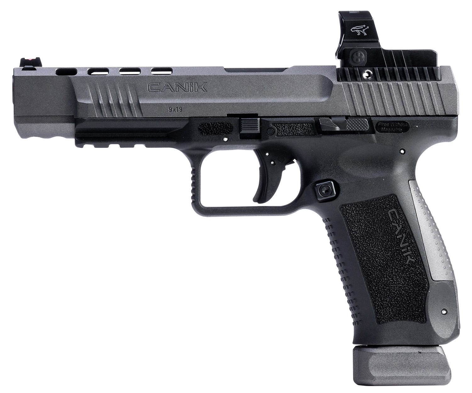 Canik TP9 SFx Tungsten 9mm 5.2" Barrel 20-Rounds w/ MeCanik MO2 RDS - Image 2