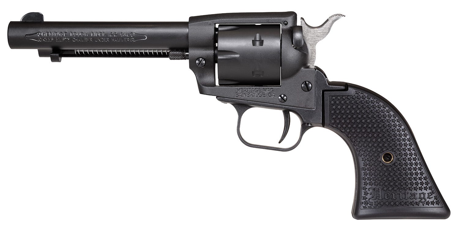 Heritage Firearms Rough Rider .22 LR 4.75" Barrel 6-Rounds Steel Frame - Image 2