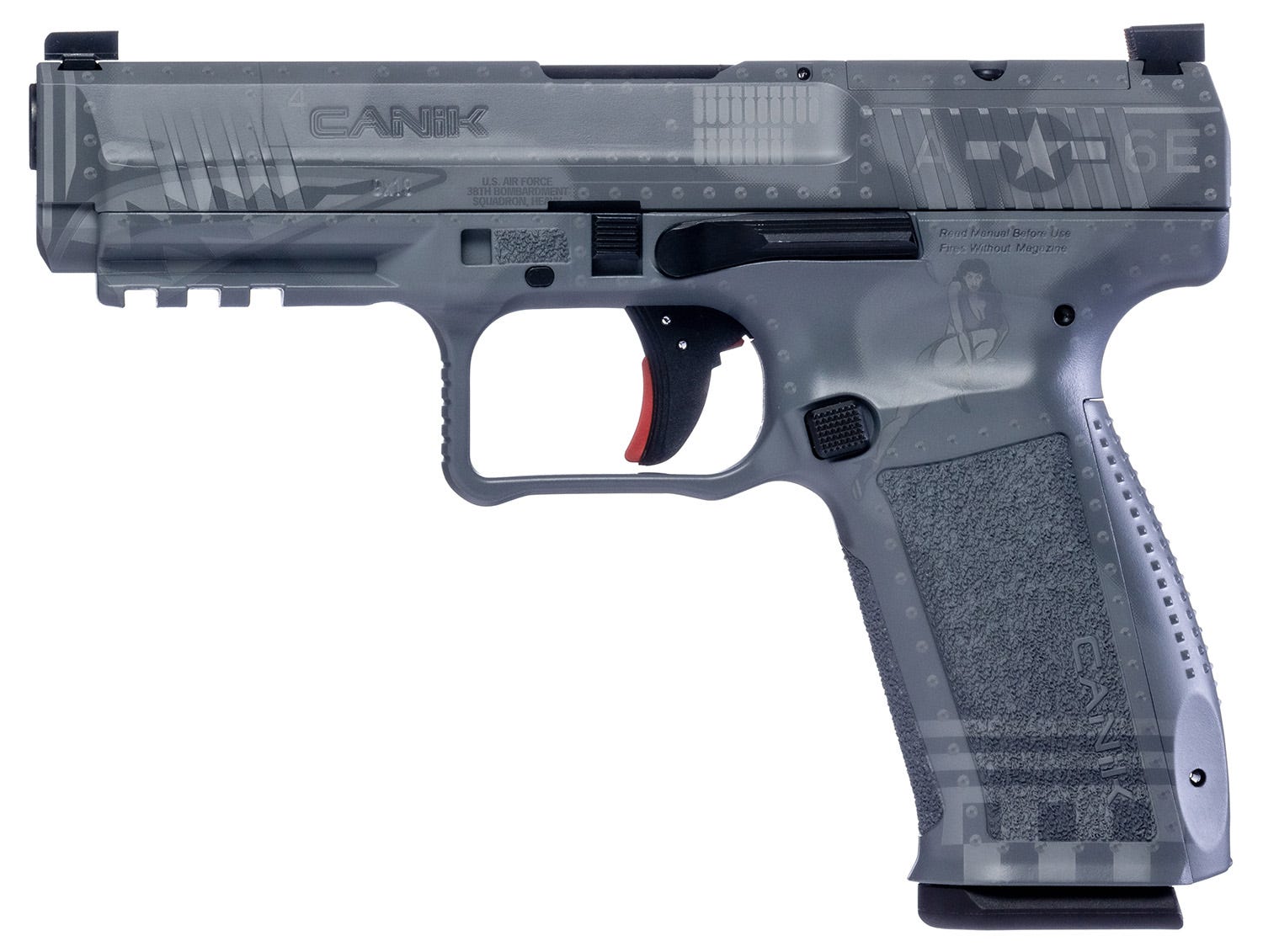 Canik METE SFT Grey Bomber 9mm 4.46" Barrel 20-Rounds - Image 2