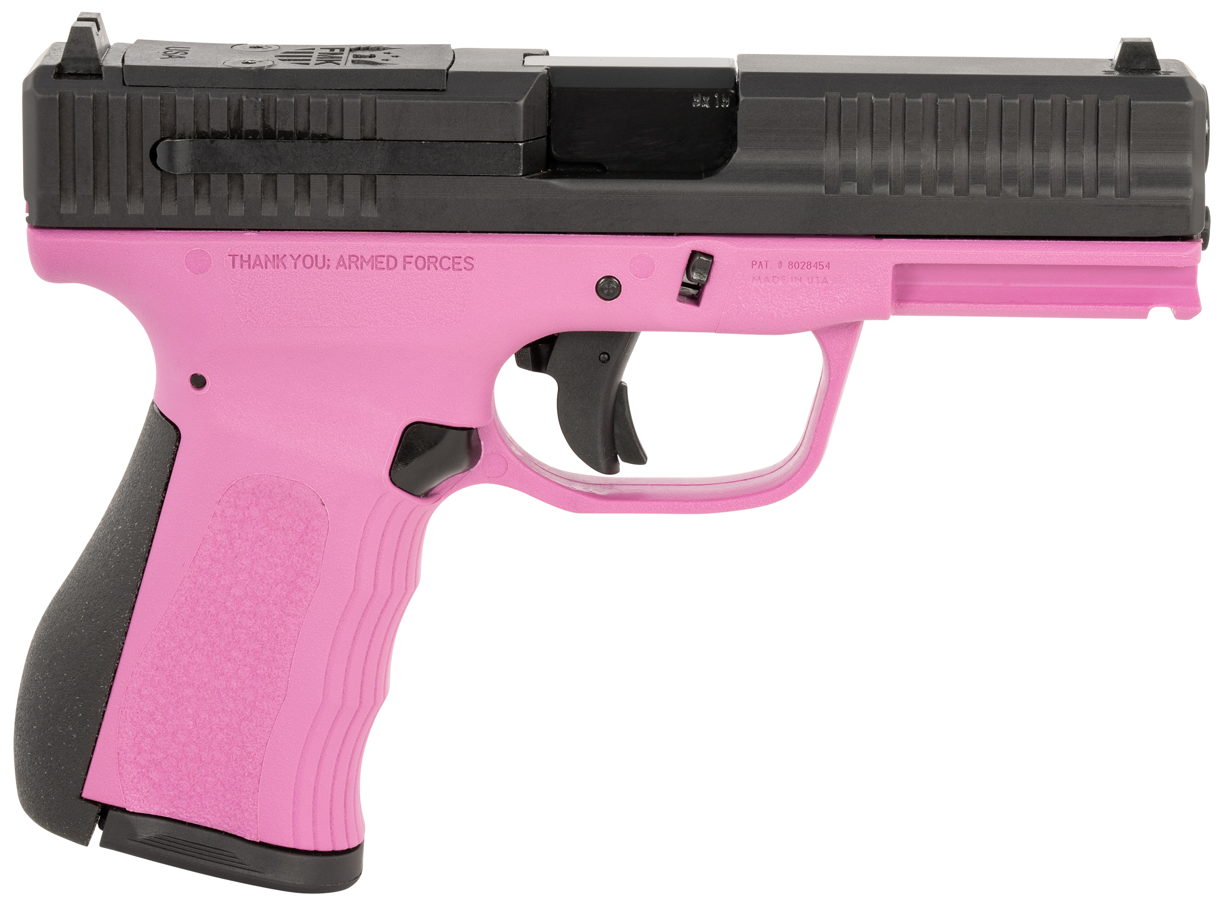FMK Firearms G3 Pink 9mm 4" Barrel 14-Rounds Optic Ready