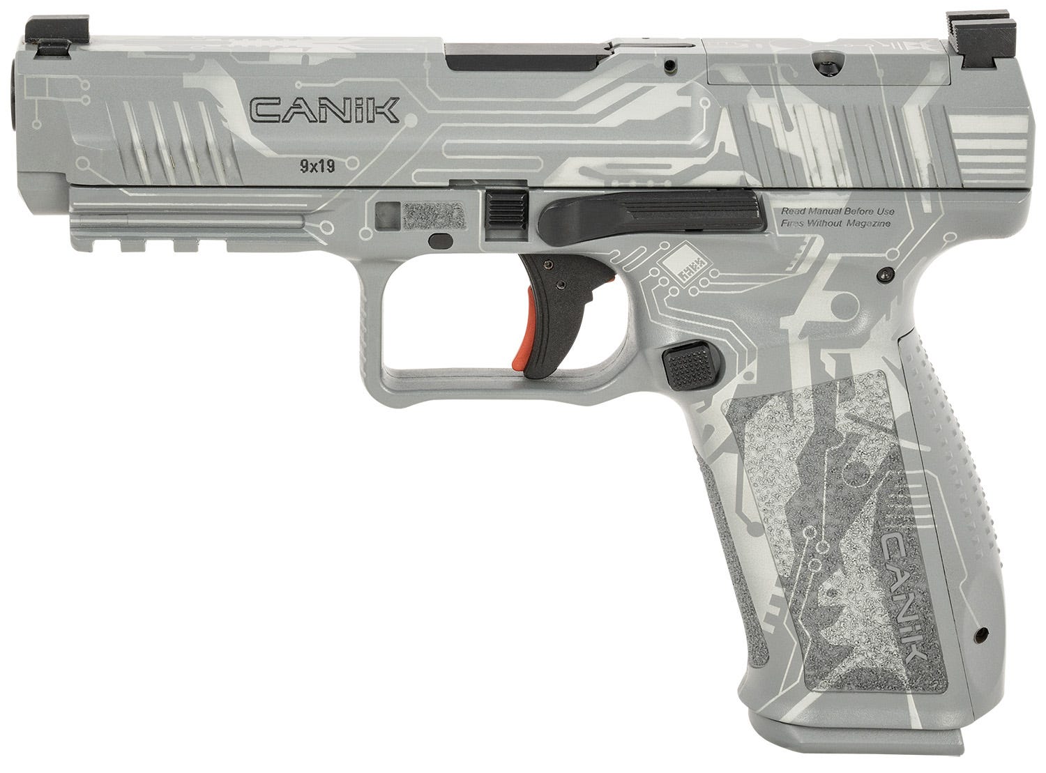 Canik METE SFT Grey Cyber 9mm 4.46" Barrel 20-Rounds - Image 2