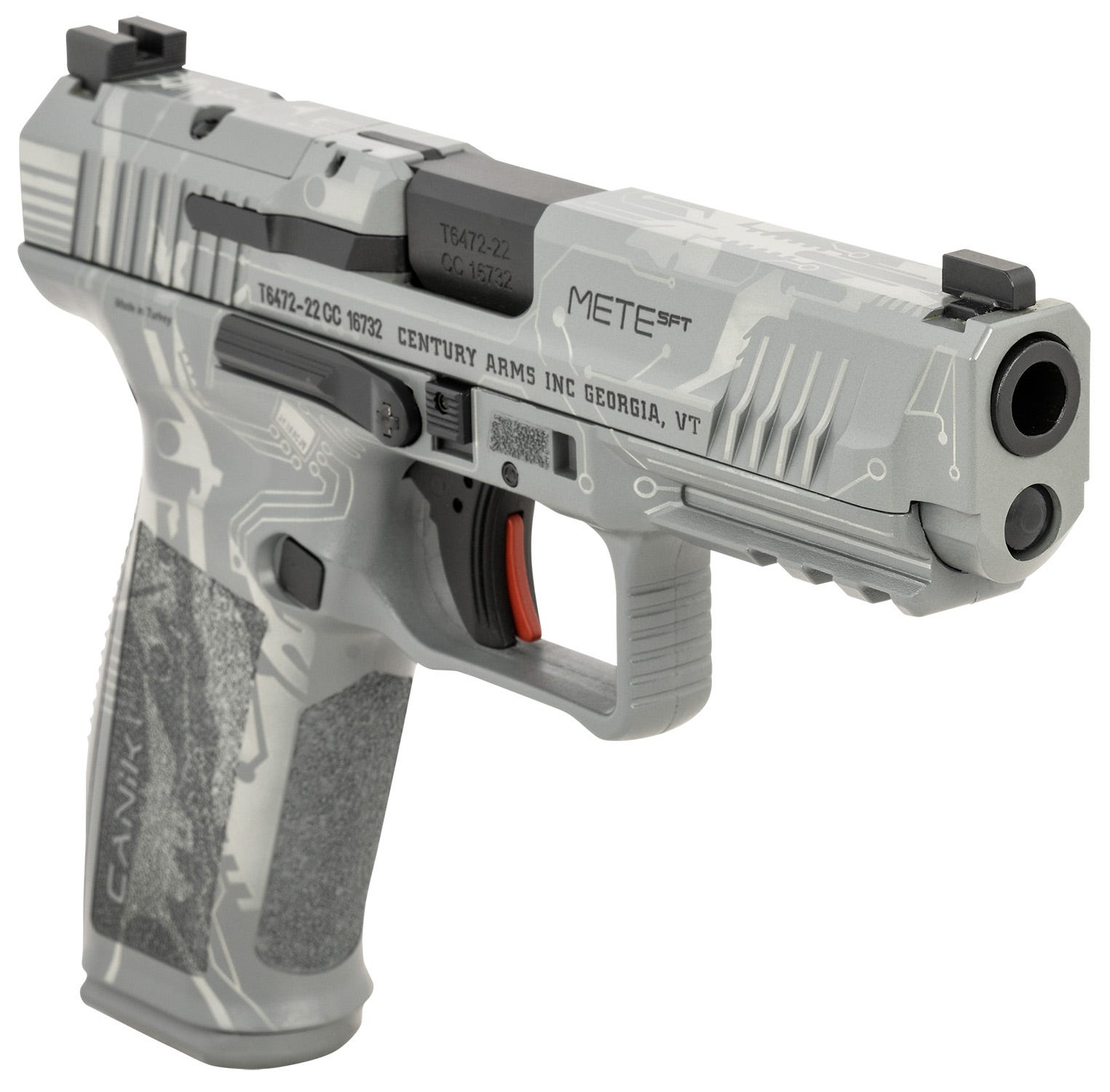 Canik METE SFT Grey Cyber 9mm 4.46" Barrel 20-Rounds - Image 3