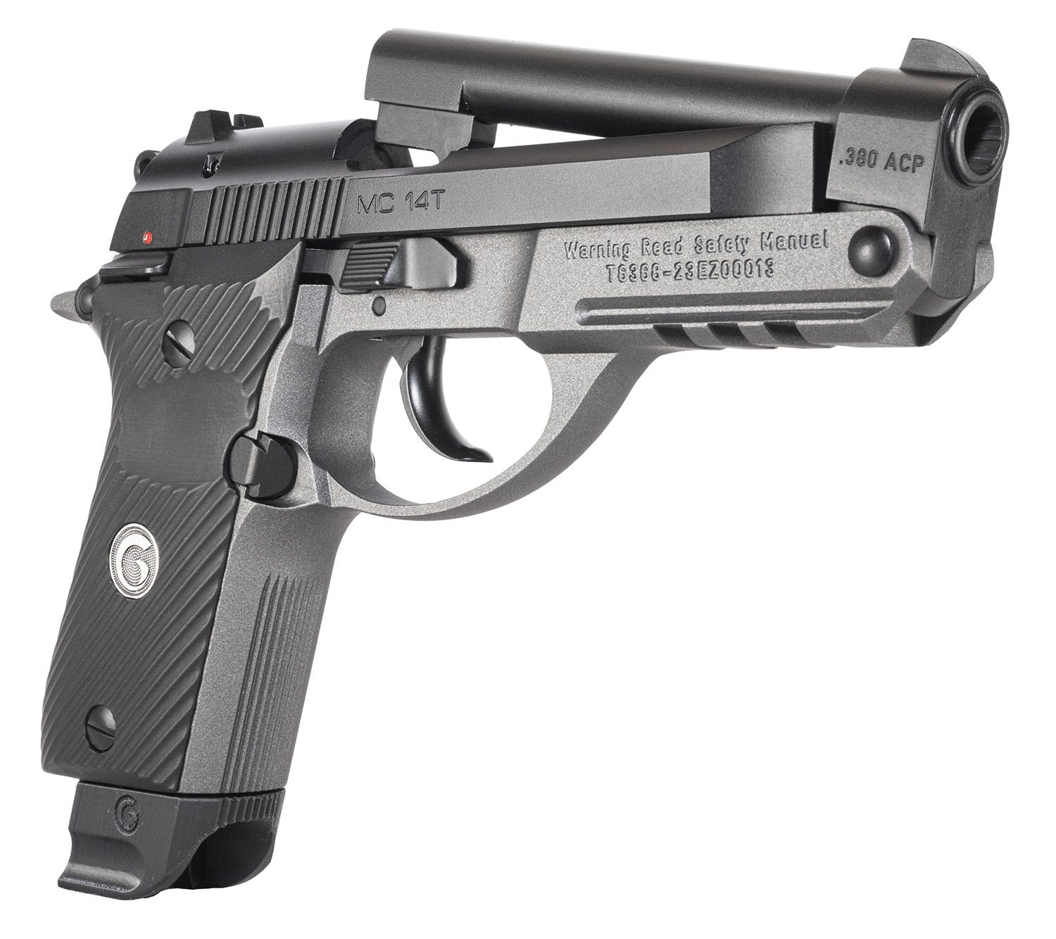 EAA Girsan MC14T Solution Black / Grey .380 ACP 4.5" Barrel 13-Rounds - Image 3