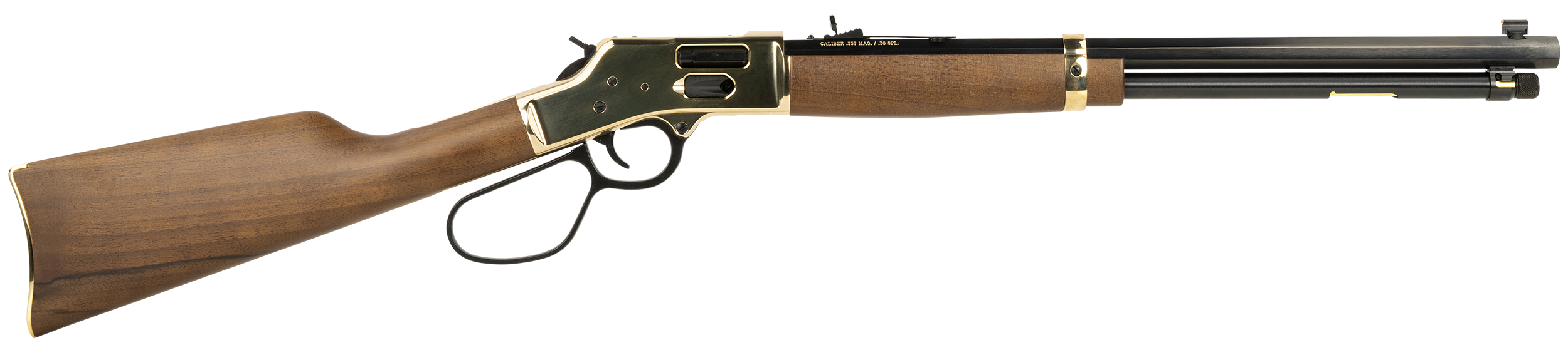 Henry Repeating Arms Big Boy Side Gate Large Loop Brass .44 Mag / .44 SPC 20" Barrel 10-Rounds - Image 2