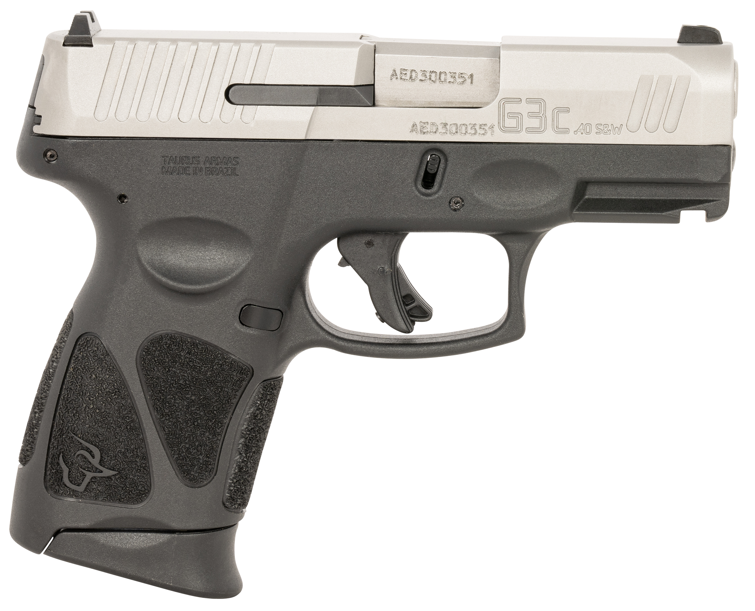 Taurus G3C Black / Stainless .40 SW 3.25" Barrel 10-Rounds - Image 2