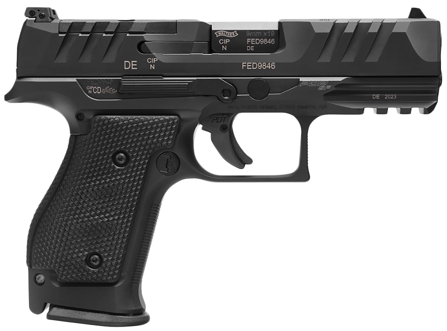 Walther PDP SF Compact 9mm 4" Barrel 15-Rounds - Image 2
