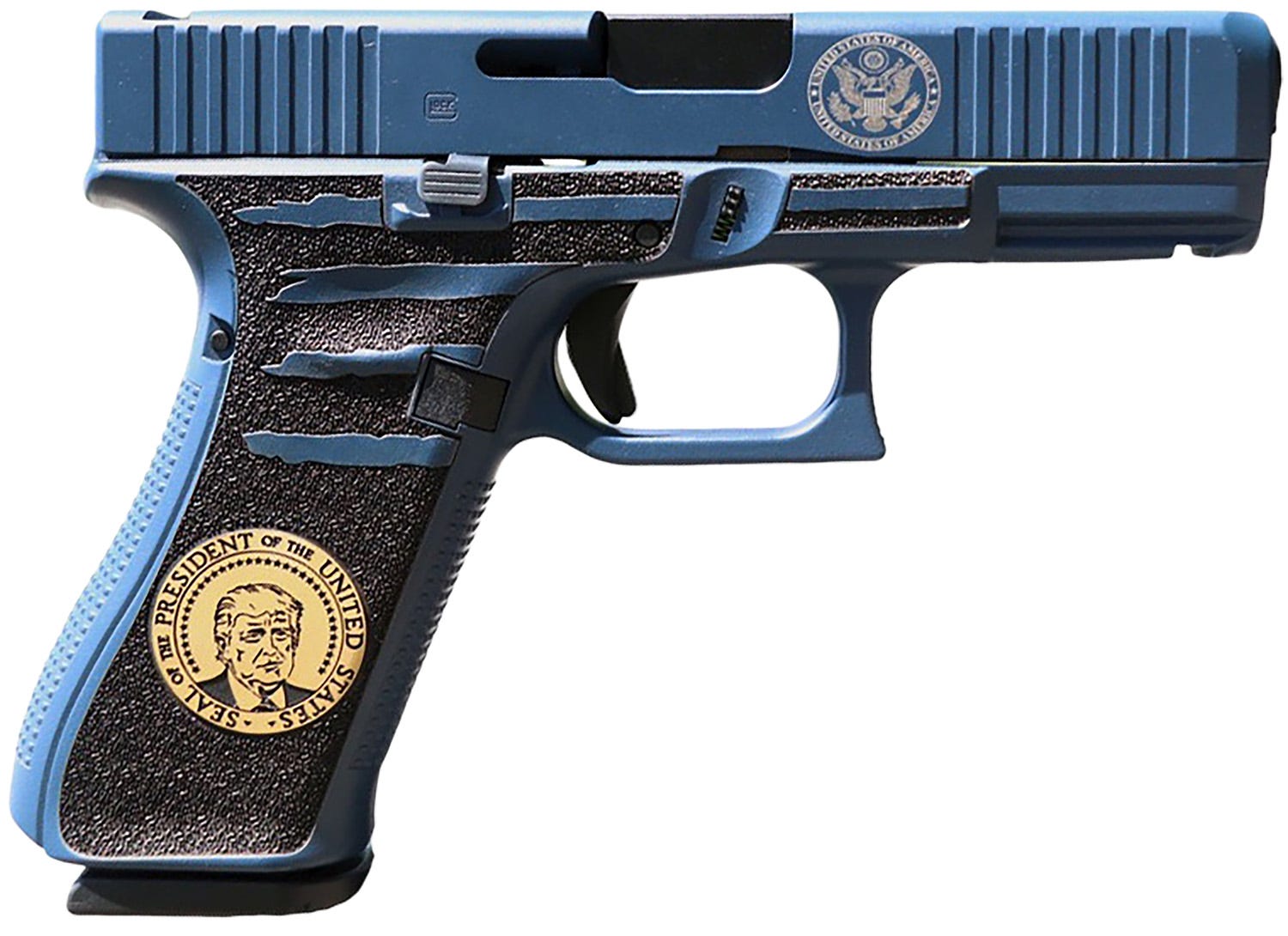 Glock 45 Gen5 MOS Trump Presidential Blue 9mm 4.02" Barrel 17-Rounds - Image 3