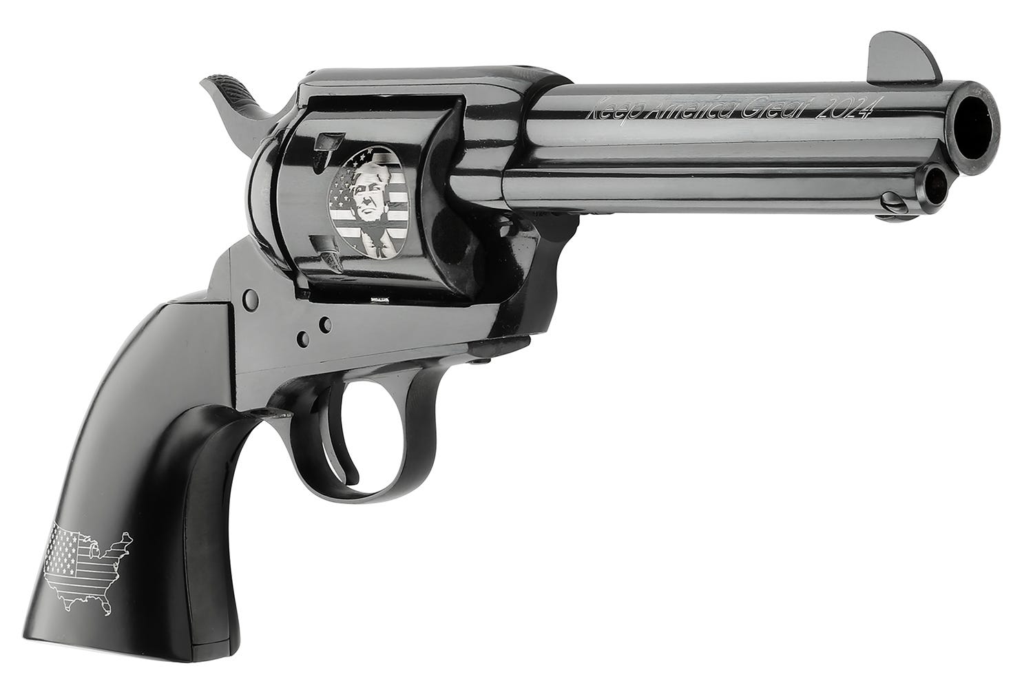 Pietta 1873 Trump .45 Colt 4.75" Barrel 6-Rounds - Image 3