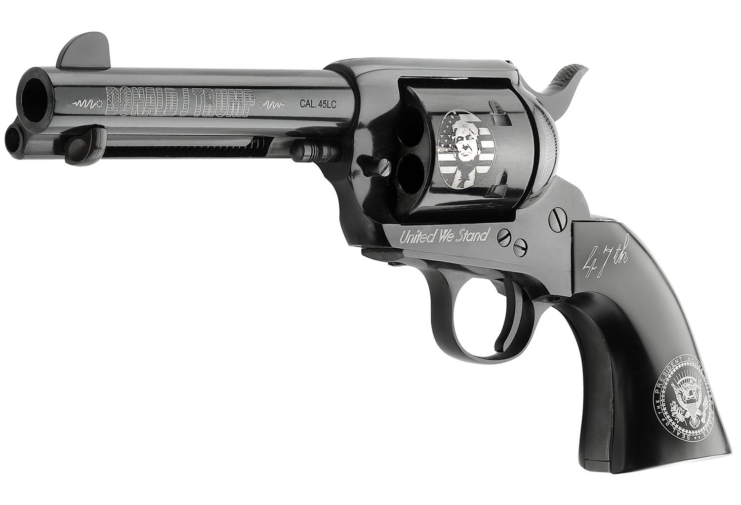 Pietta 1873 Trump .45 Colt 4.75" Barrel 6-Rounds - Image 2