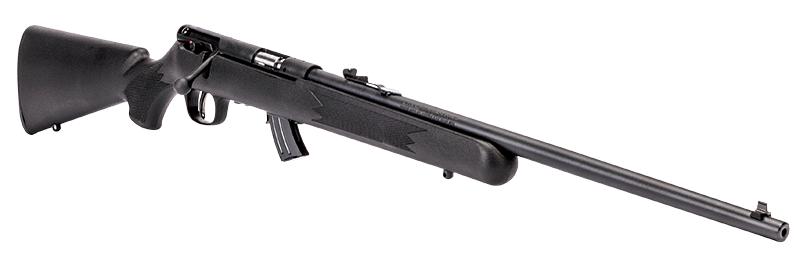 Savage MKII F Bolt Action Rifle Black .22LR 21 inch 10 rd Synthetic Stock - Image 3