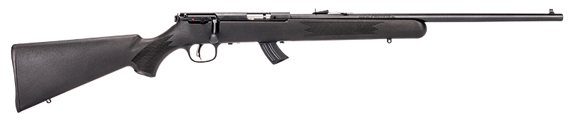 Savage MKII F Bolt Action Rifle Black .22LR 21 inch 10 rd Synthetic Stock