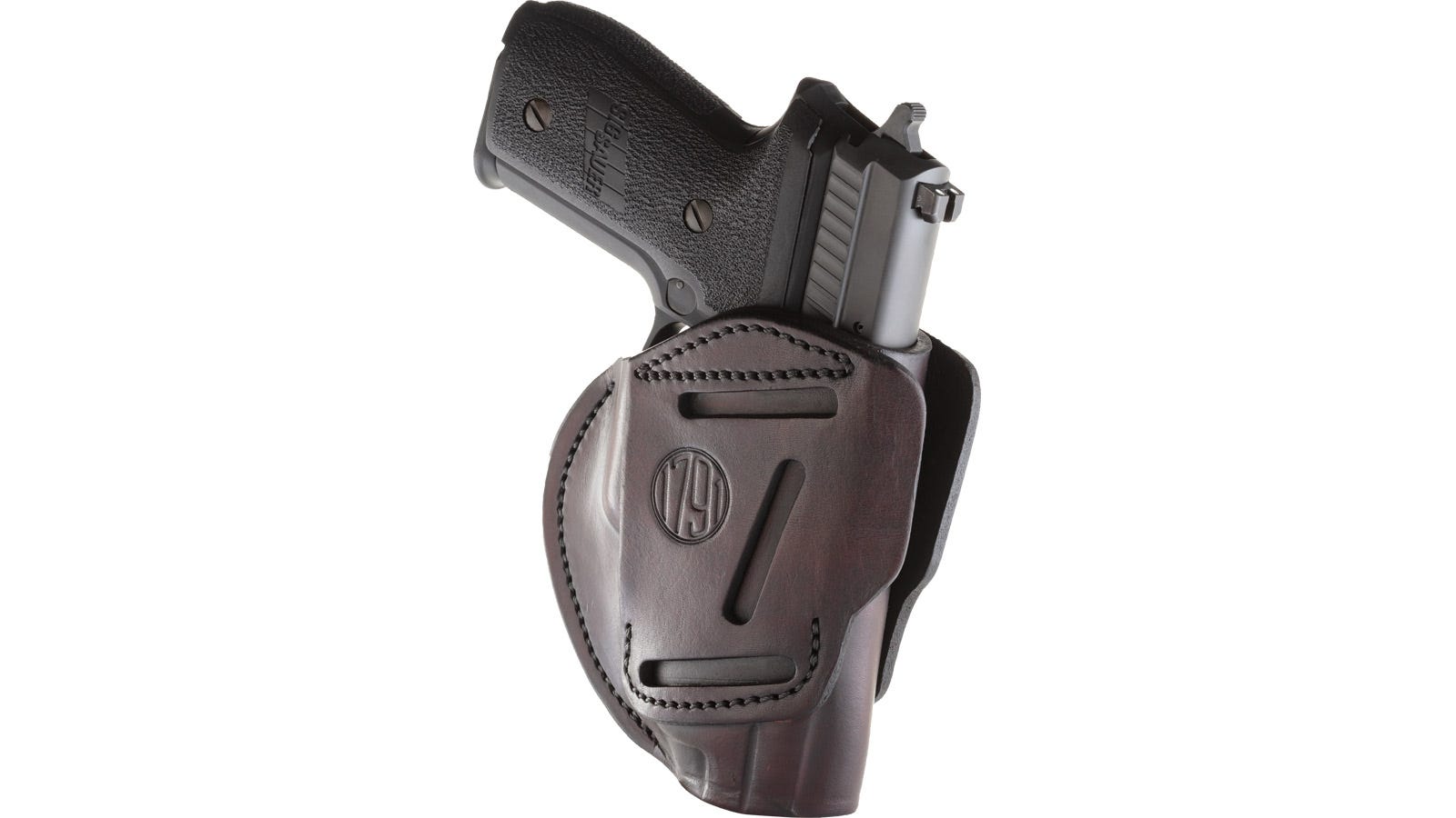1791 Gunleather 3 Way Holster for Glock 17 Brown