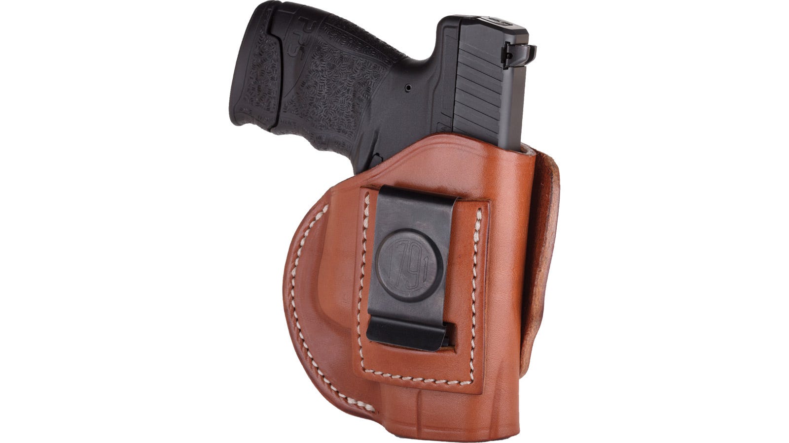 1791 Gunleather 4 Way Holster Classic Brown Right-Hand for Glock / Ruger / Sig / S&W / Walther