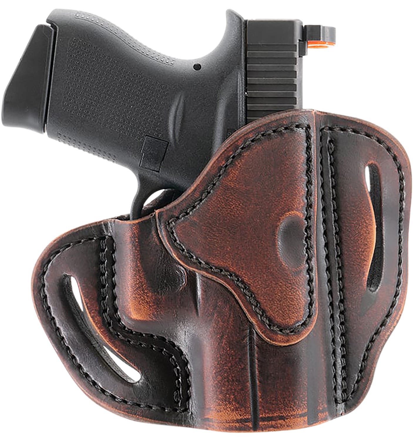 1791 Gunleather BHC Optic Ready OWB Compact Vintage Leather