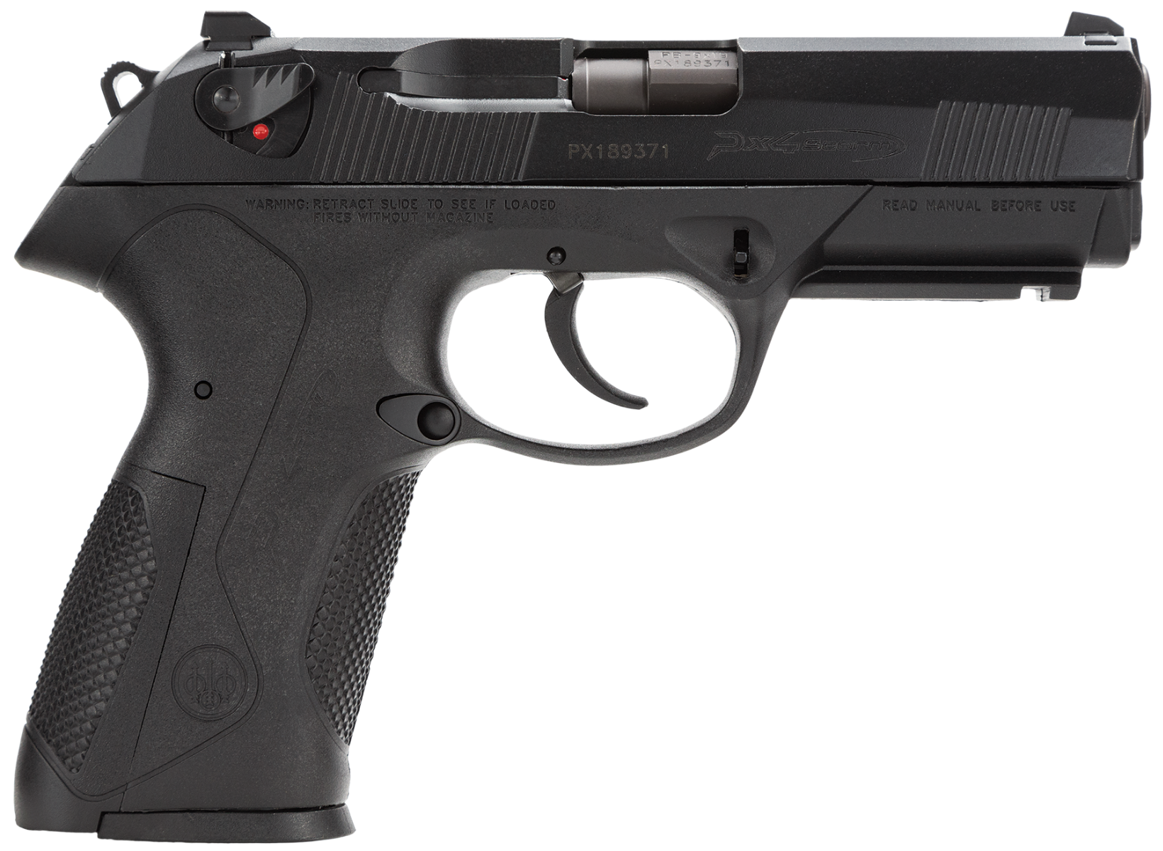 Beretta PX4 Storm Pistol 9mm 4" Barrel 10-Rounds 3-Dot White Sights